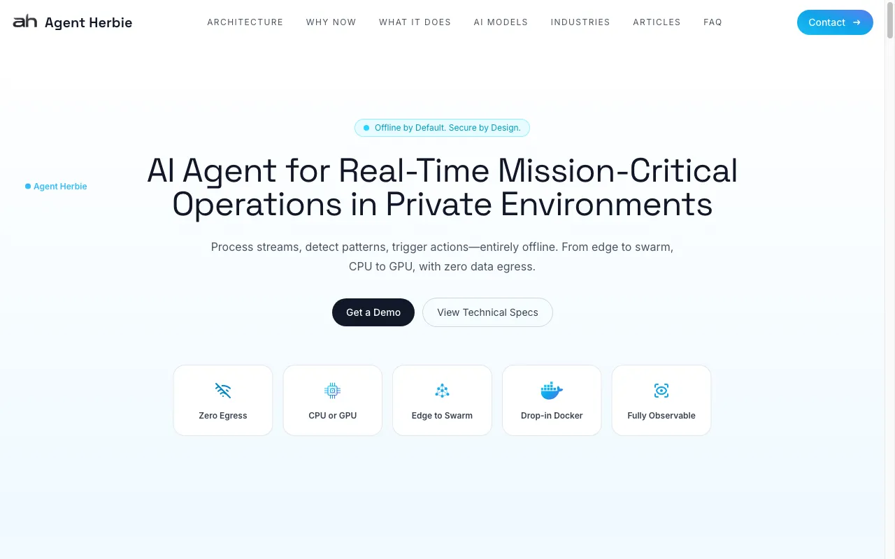 Agent Herbie — preview screenshot