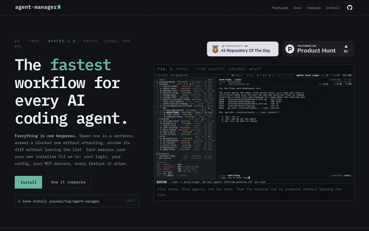 agent-manager — preview screenshot