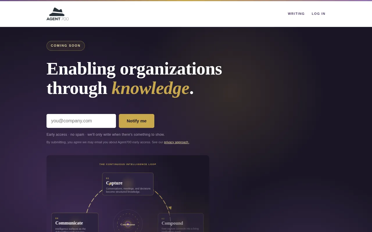 Agent700 — preview screenshot
