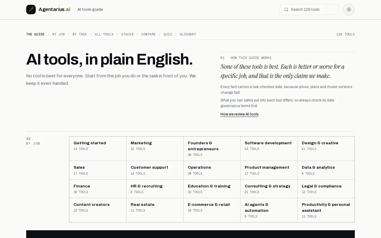 Agentarius — preview screenshot