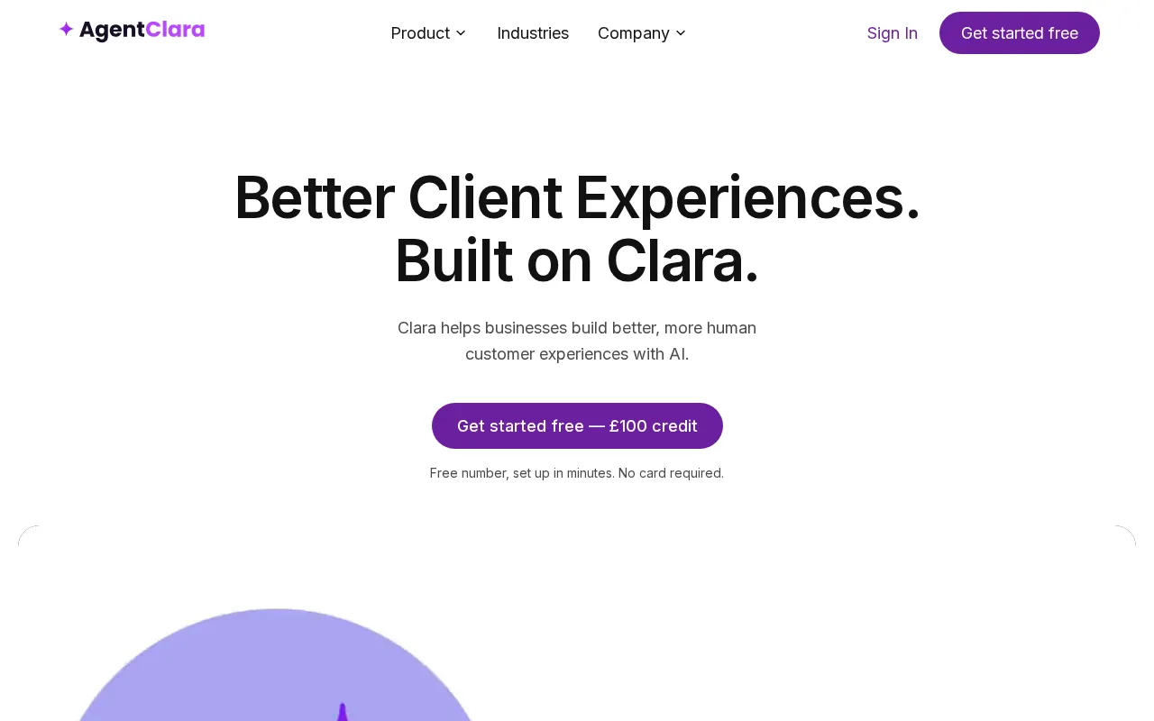 AgentClara — preview screenshot