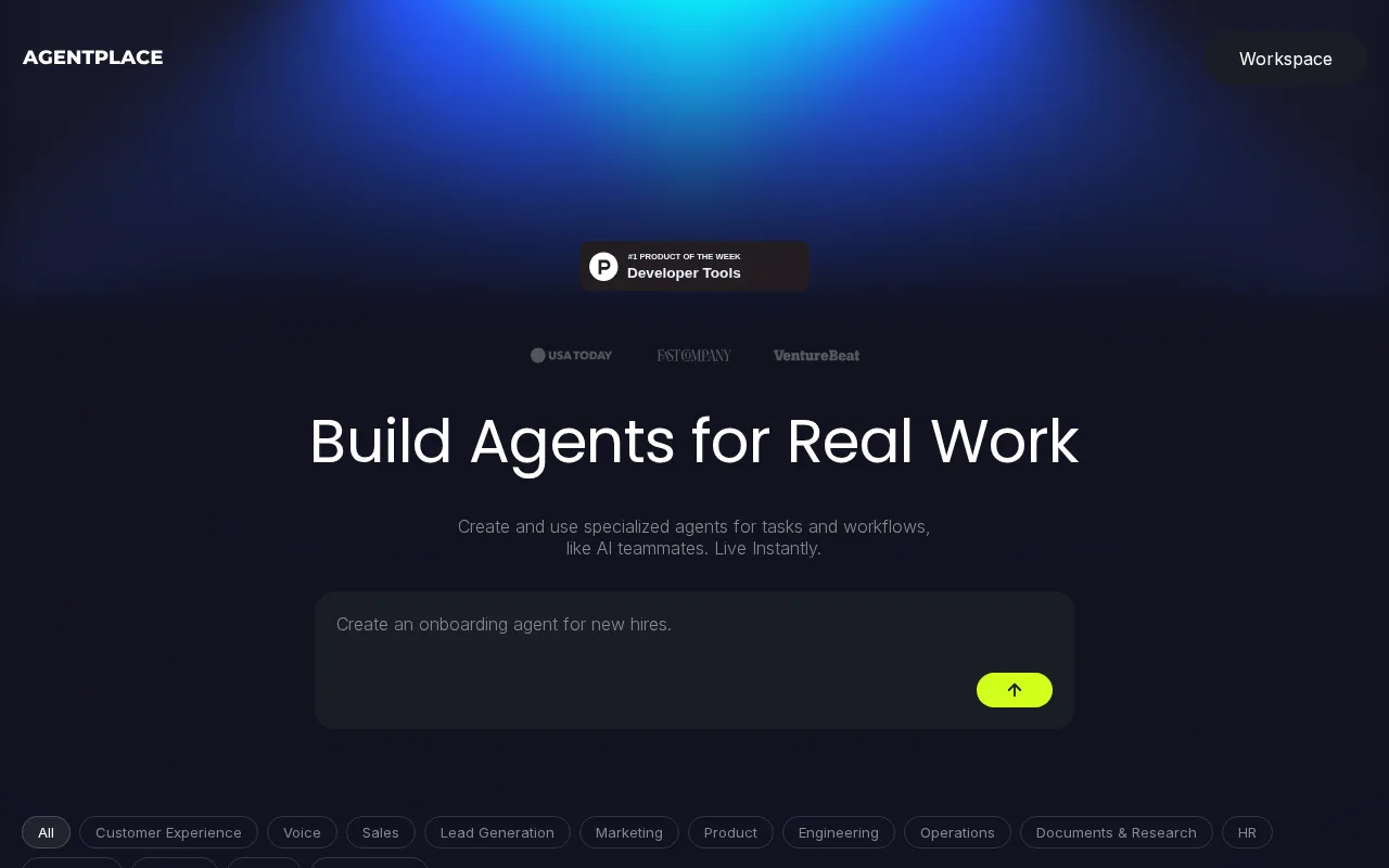 Agentplace — pricing page