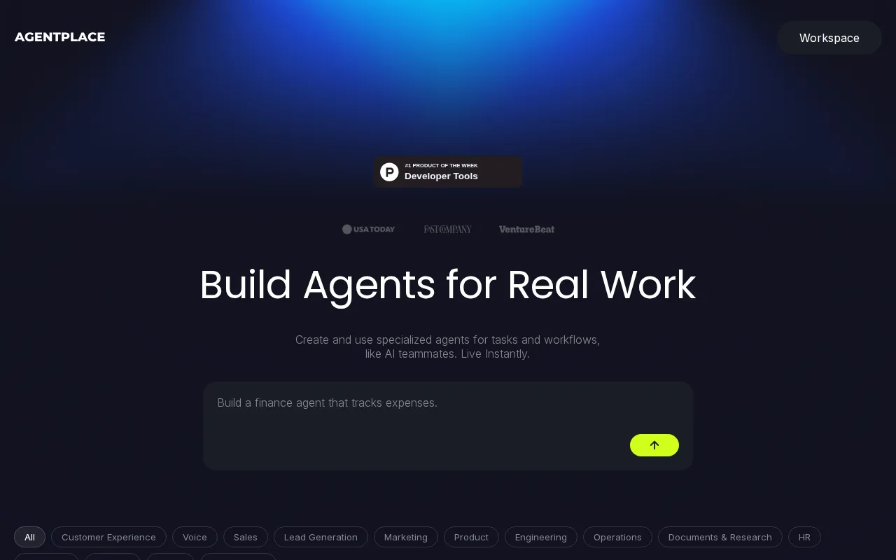 Agentplace — preview screenshot