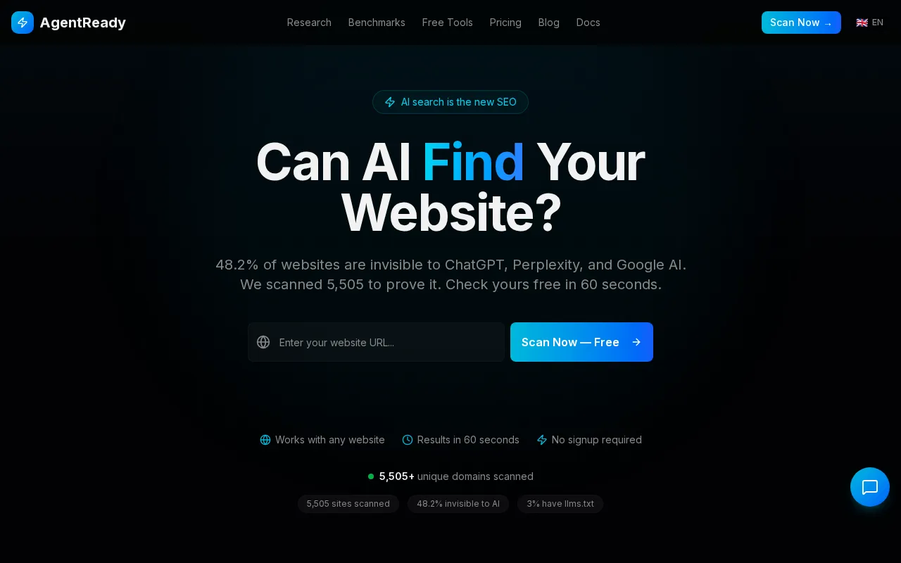 AgentReady — preview screenshot