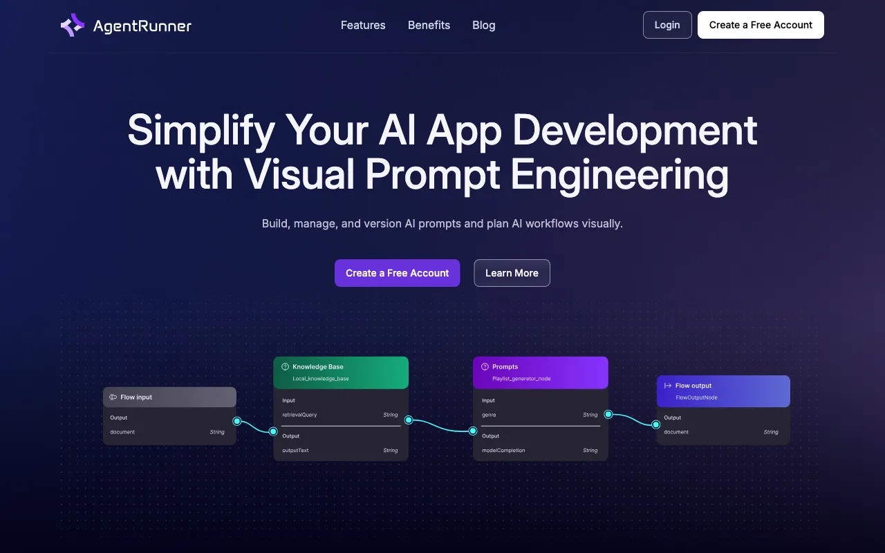 AgentRunner — preview screenshot