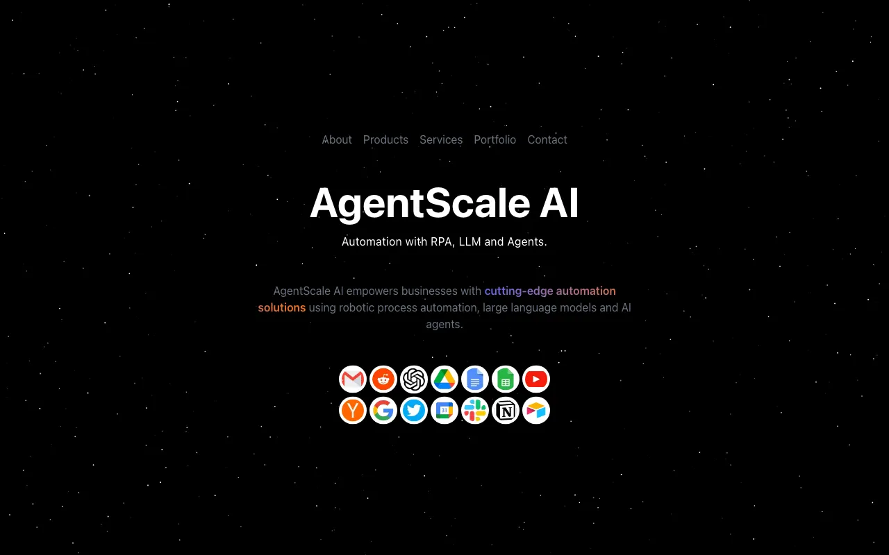 AgentScale AI — preview screenshot