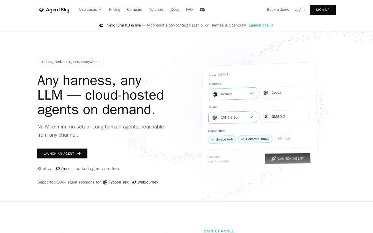 AgentSky — preview screenshot