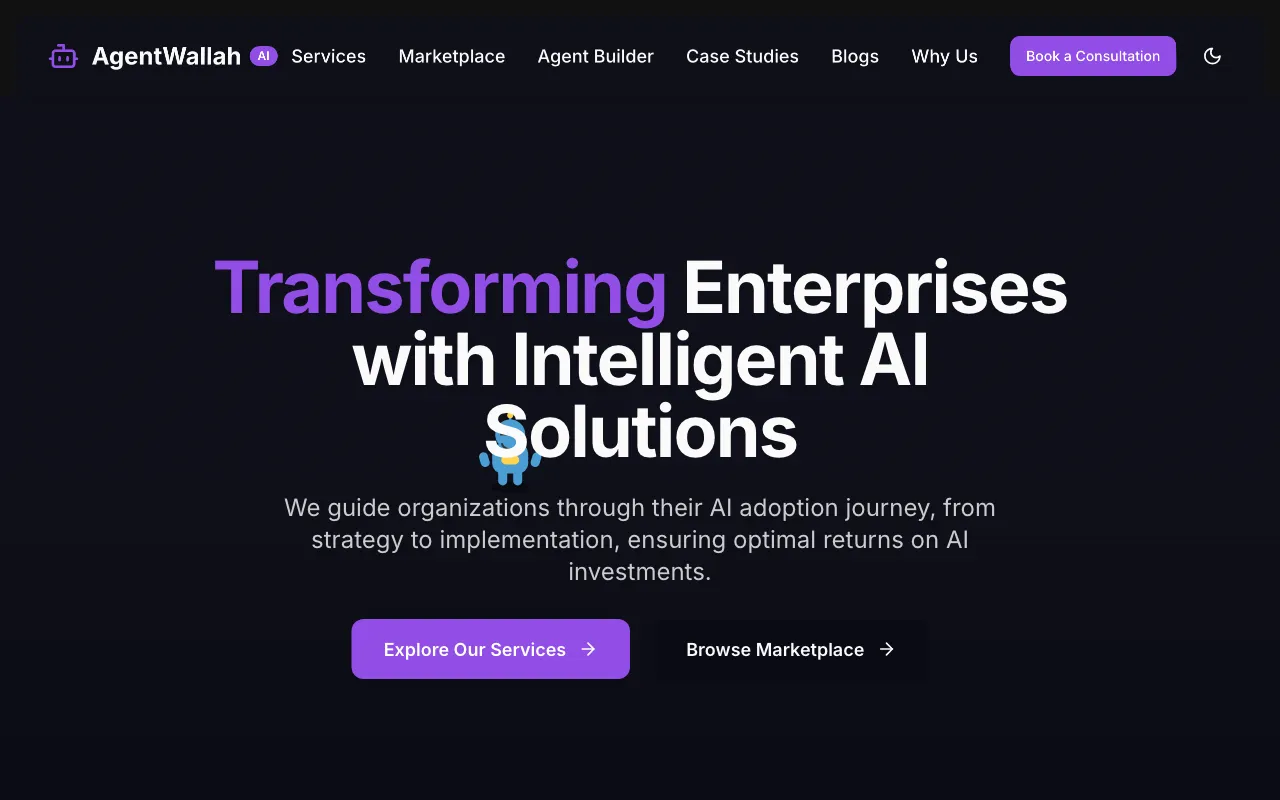 AgentWallah — preview screenshot
