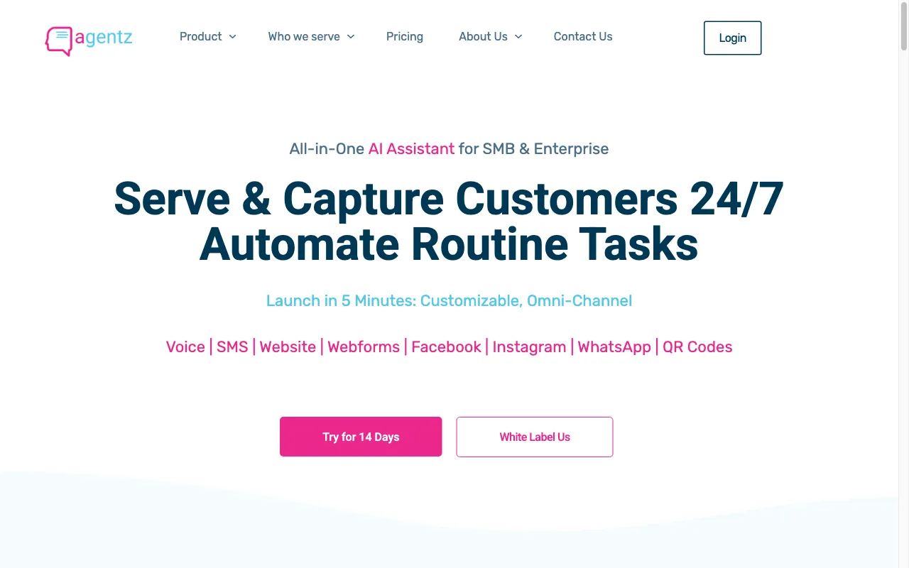 agentz.ai — preview screenshot
