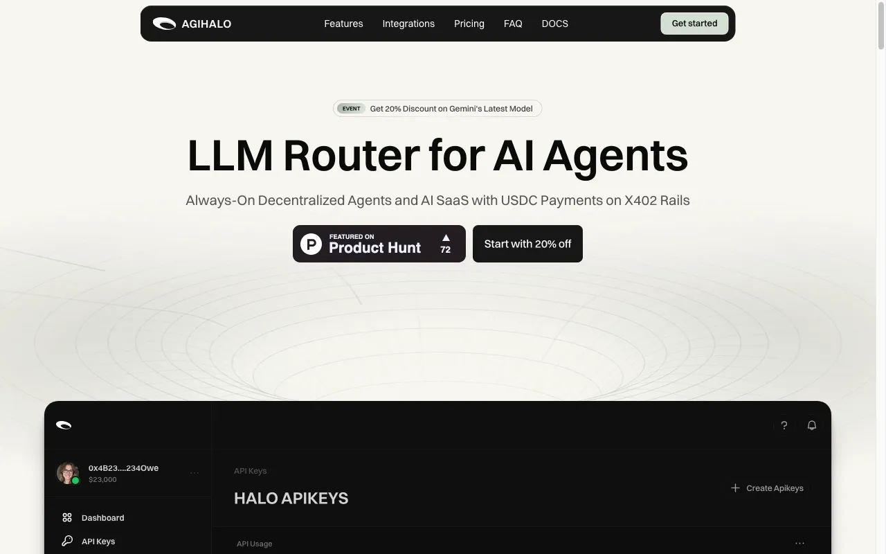 Agihalo — preview screenshot