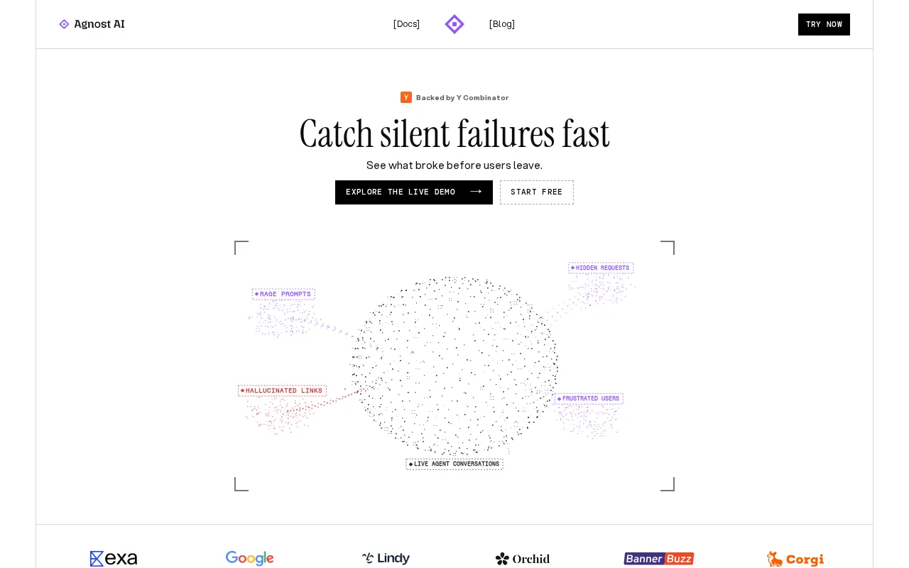 Agnost AI — preview screenshot