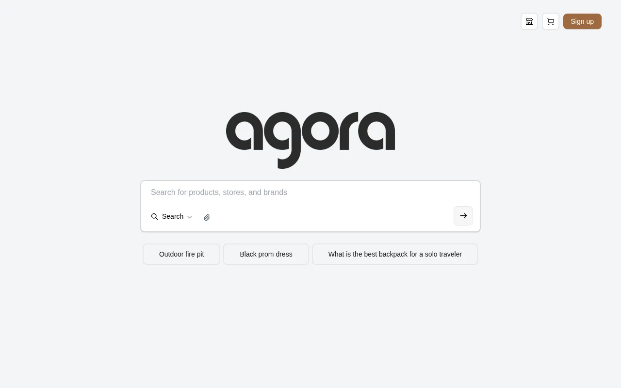 Agora — preview screenshot