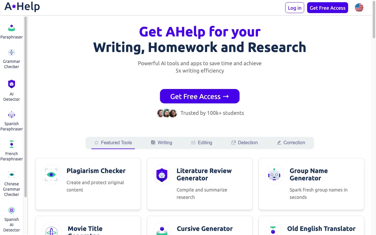 AHelp — preview screenshot