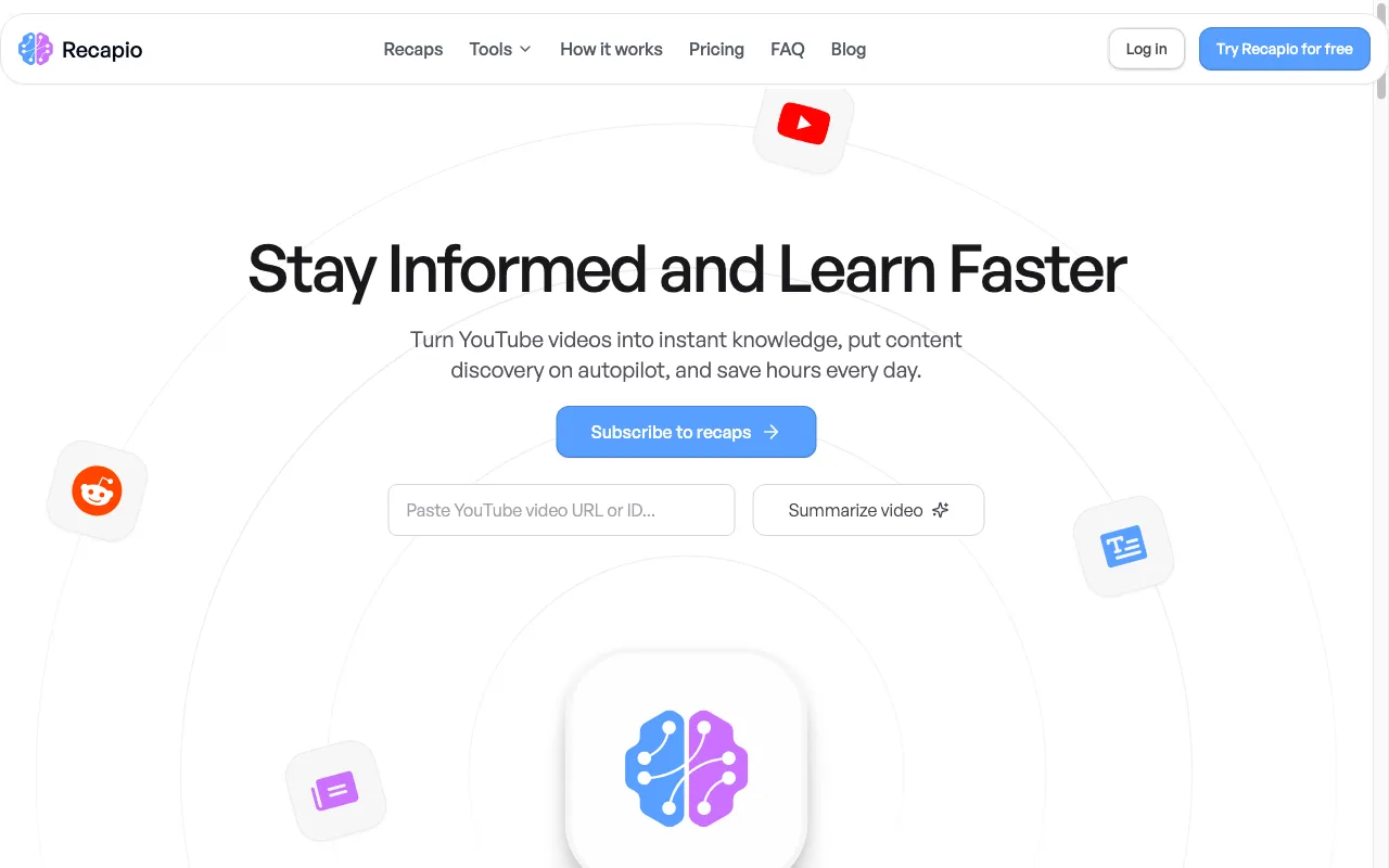 Recapio — preview screenshot