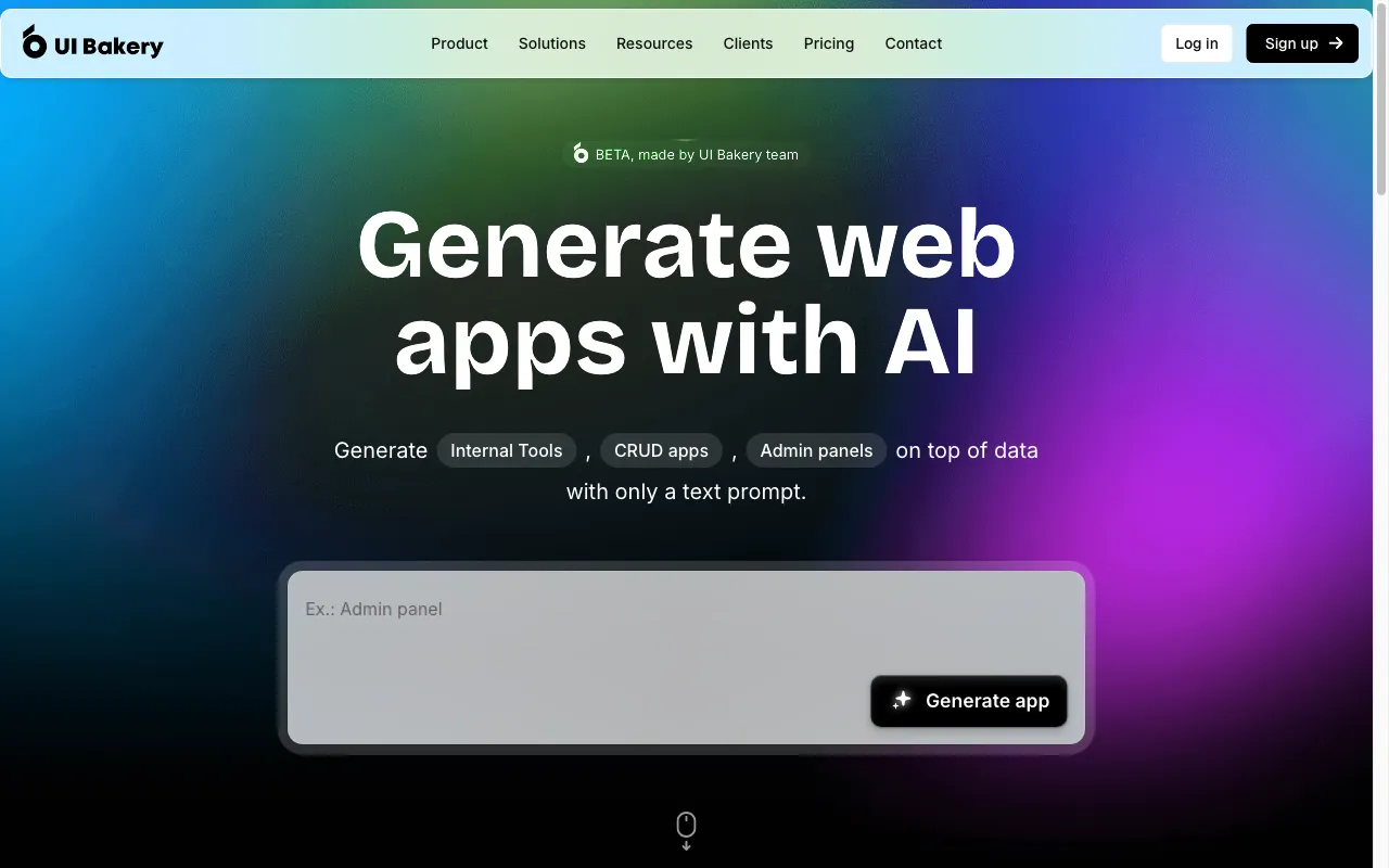 AI App Generator — preview screenshot