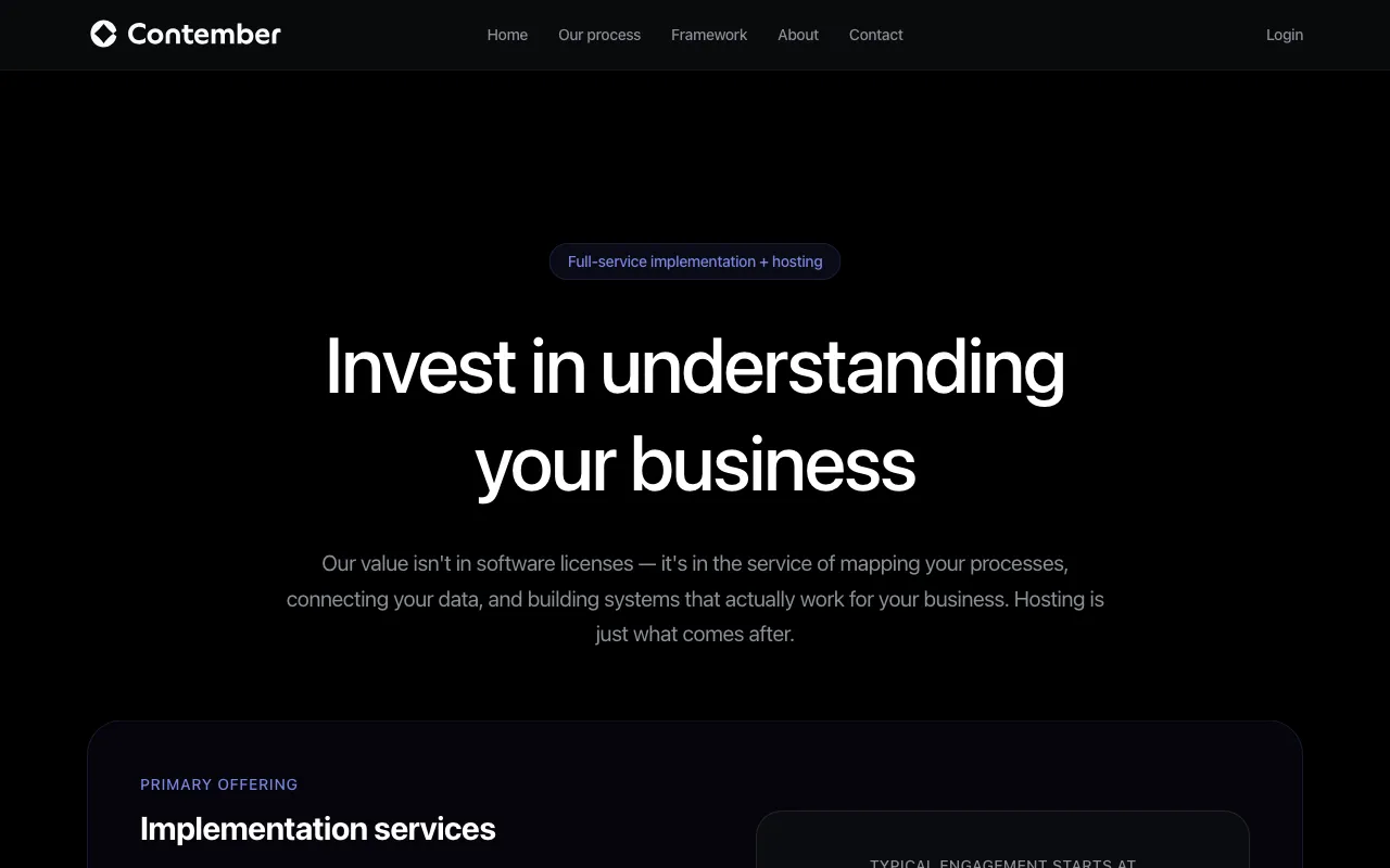 AI-assisted Contember Studio — pricing page