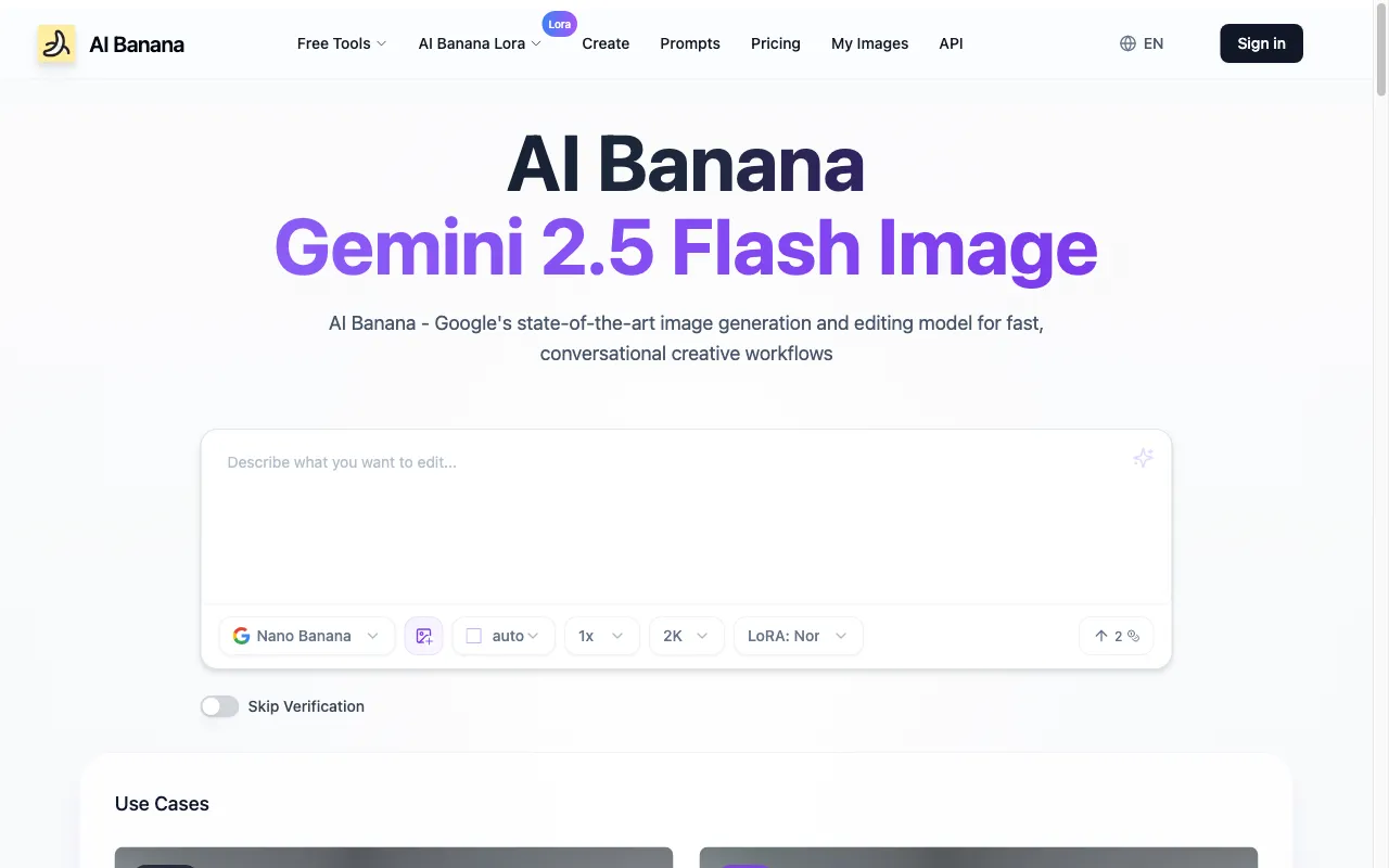 AI Banana — preview screenshot