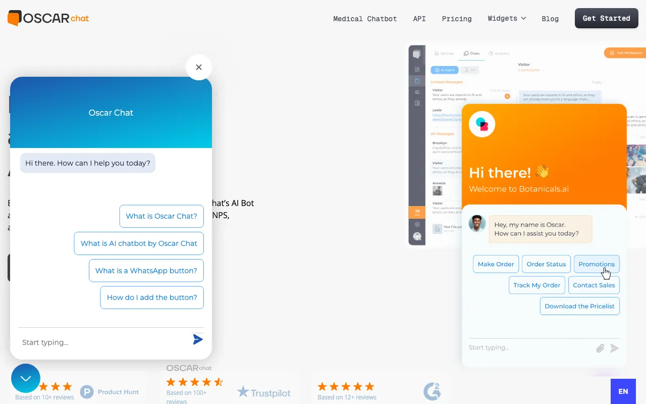 Oscar Chat — preview screenshot