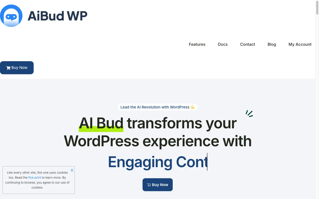 Ai Bud WP — preview screenshot