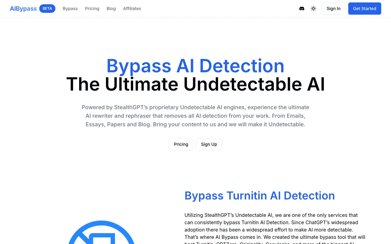 AI Bypass — preview screenshot