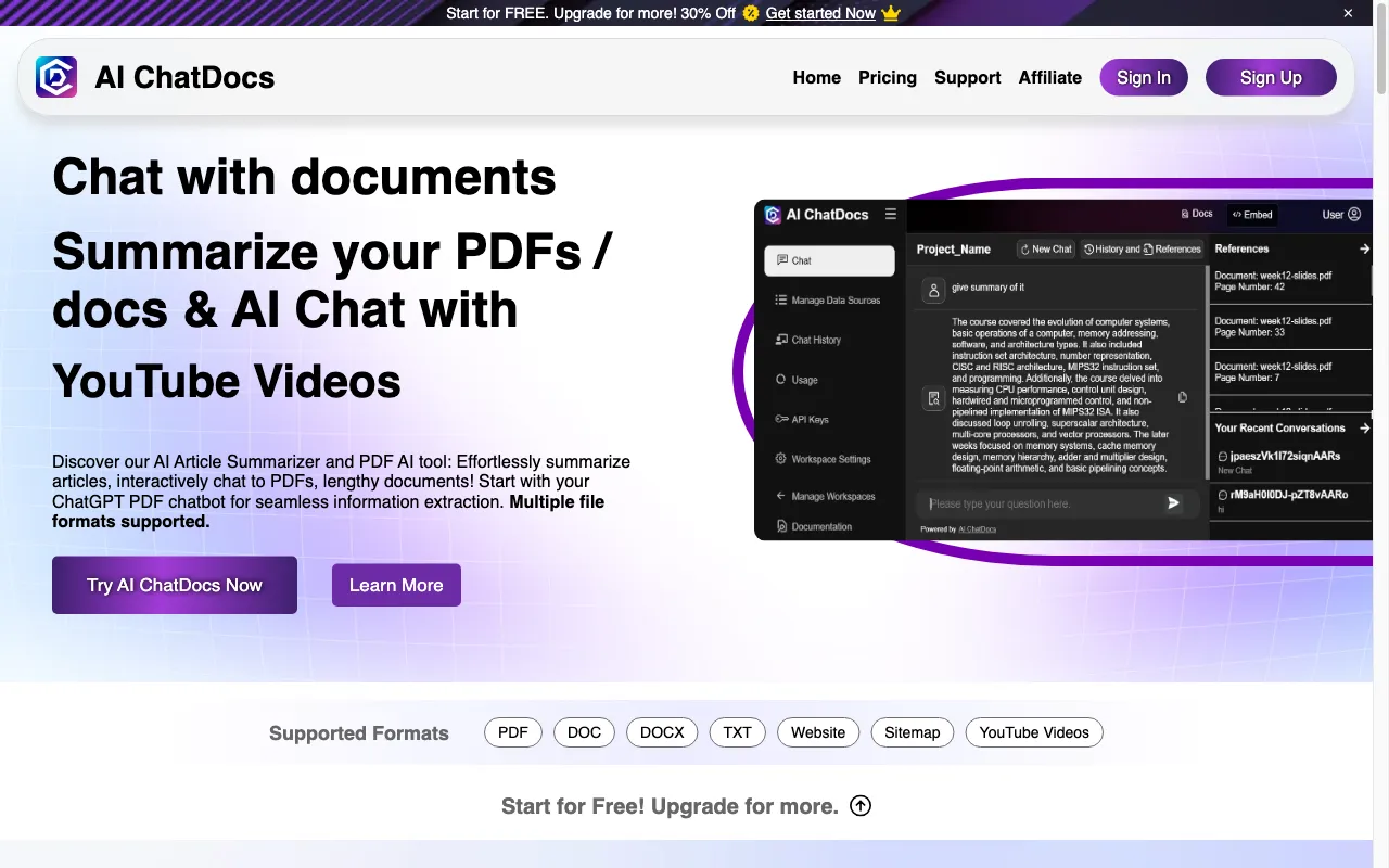 AI ChatDocs — preview screenshot