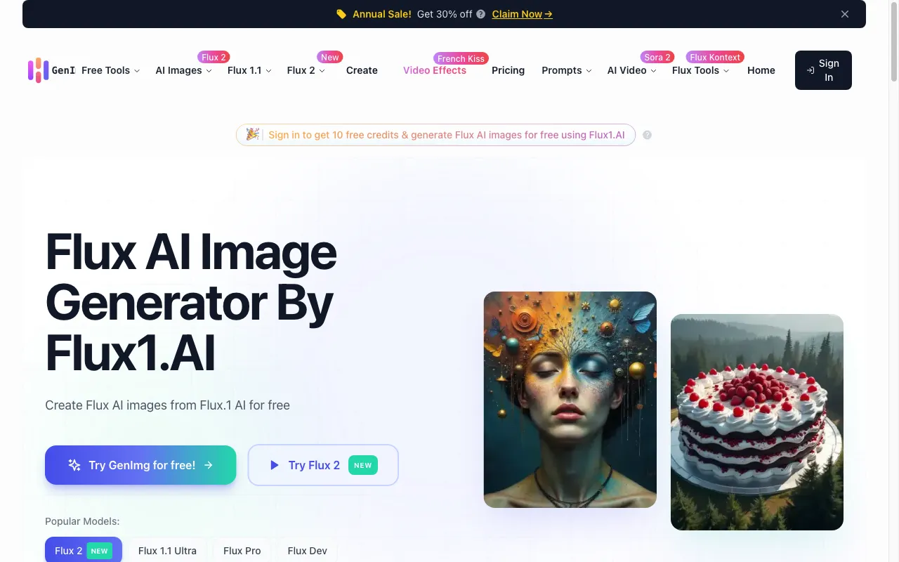 GenImg — preview screenshot