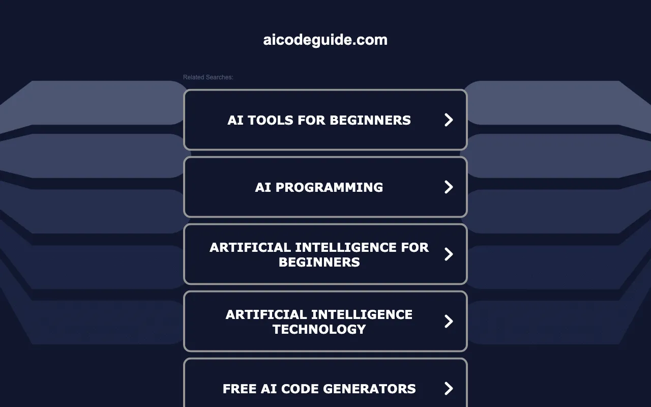 AI Code Guide — preview screenshot
