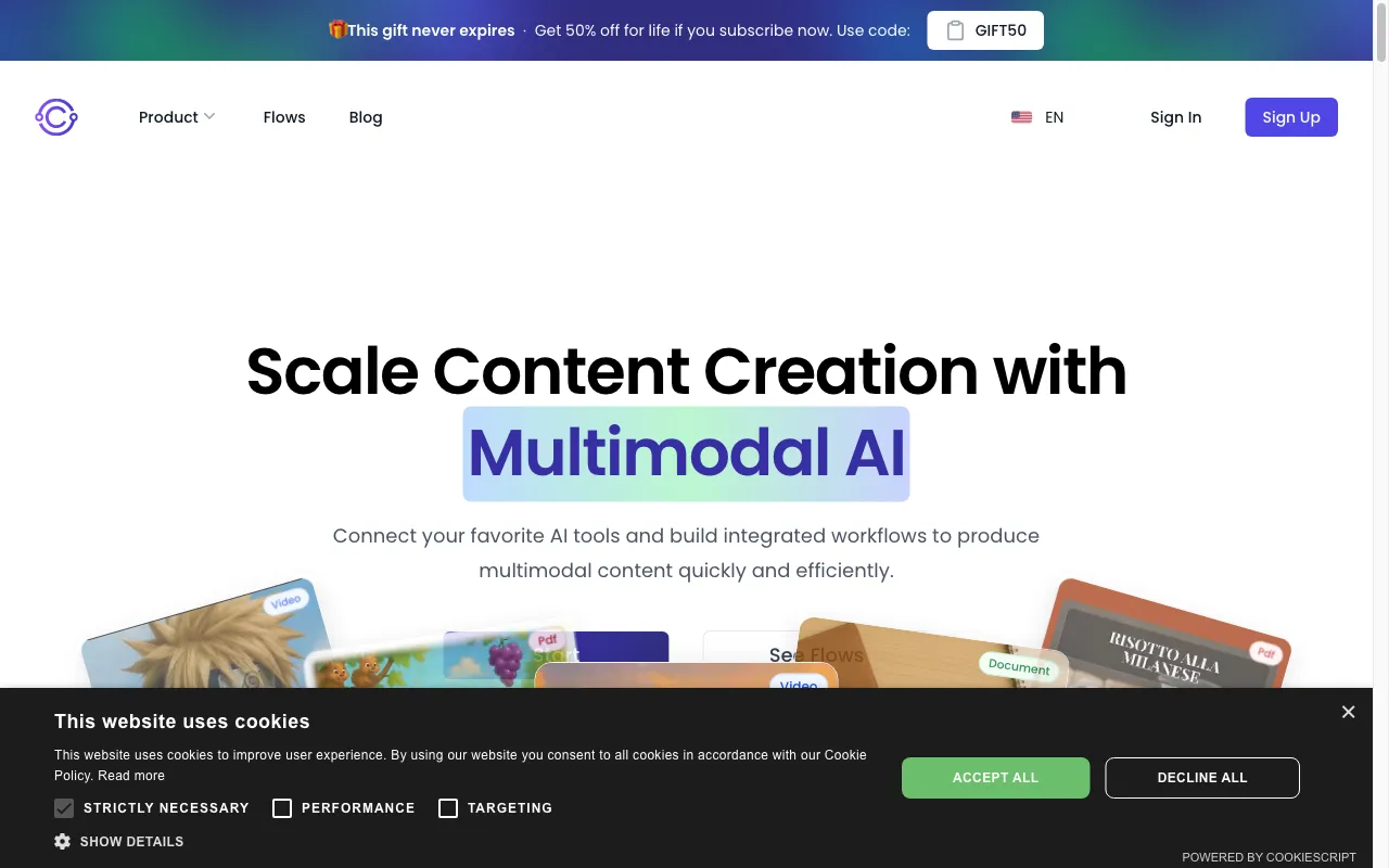 AI Content Labs — preview screenshot