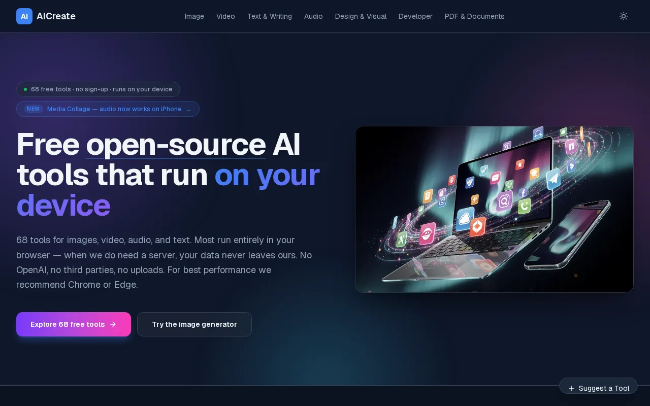 AI Create — preview screenshot
