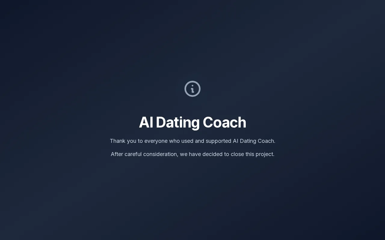 AI Dating Coach — preview screenshot