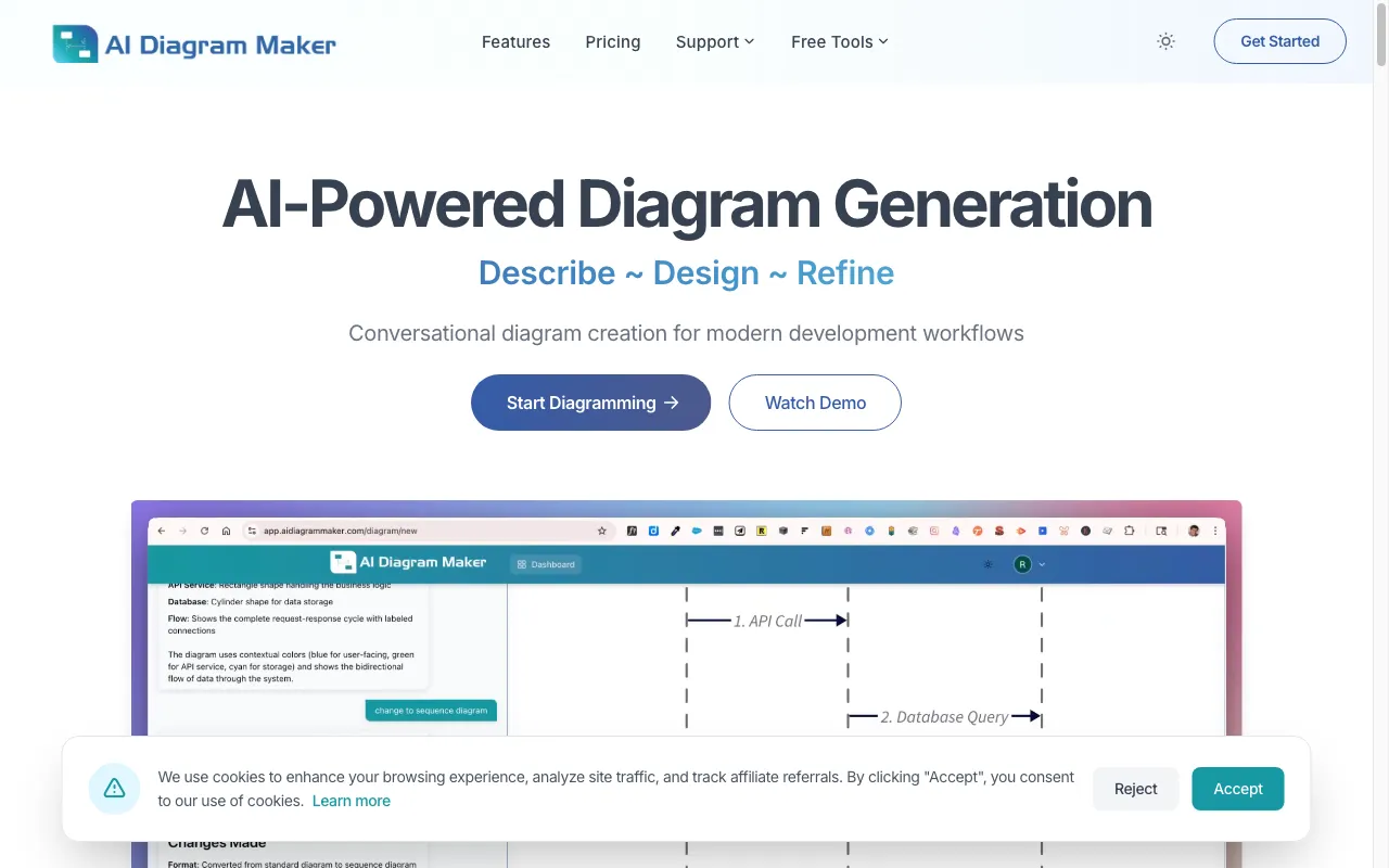AI Diagram Maker — preview screenshot