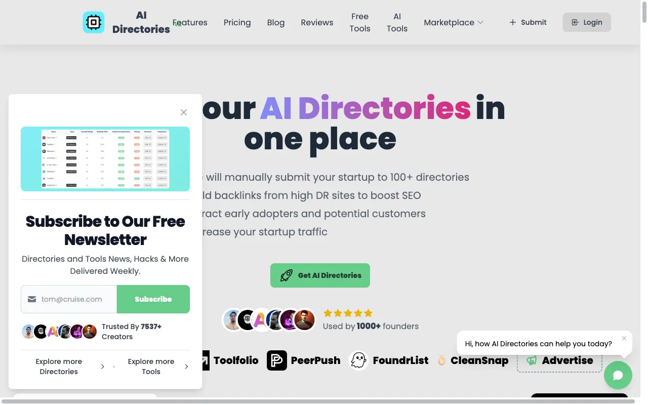 AI Directories — preview screenshot