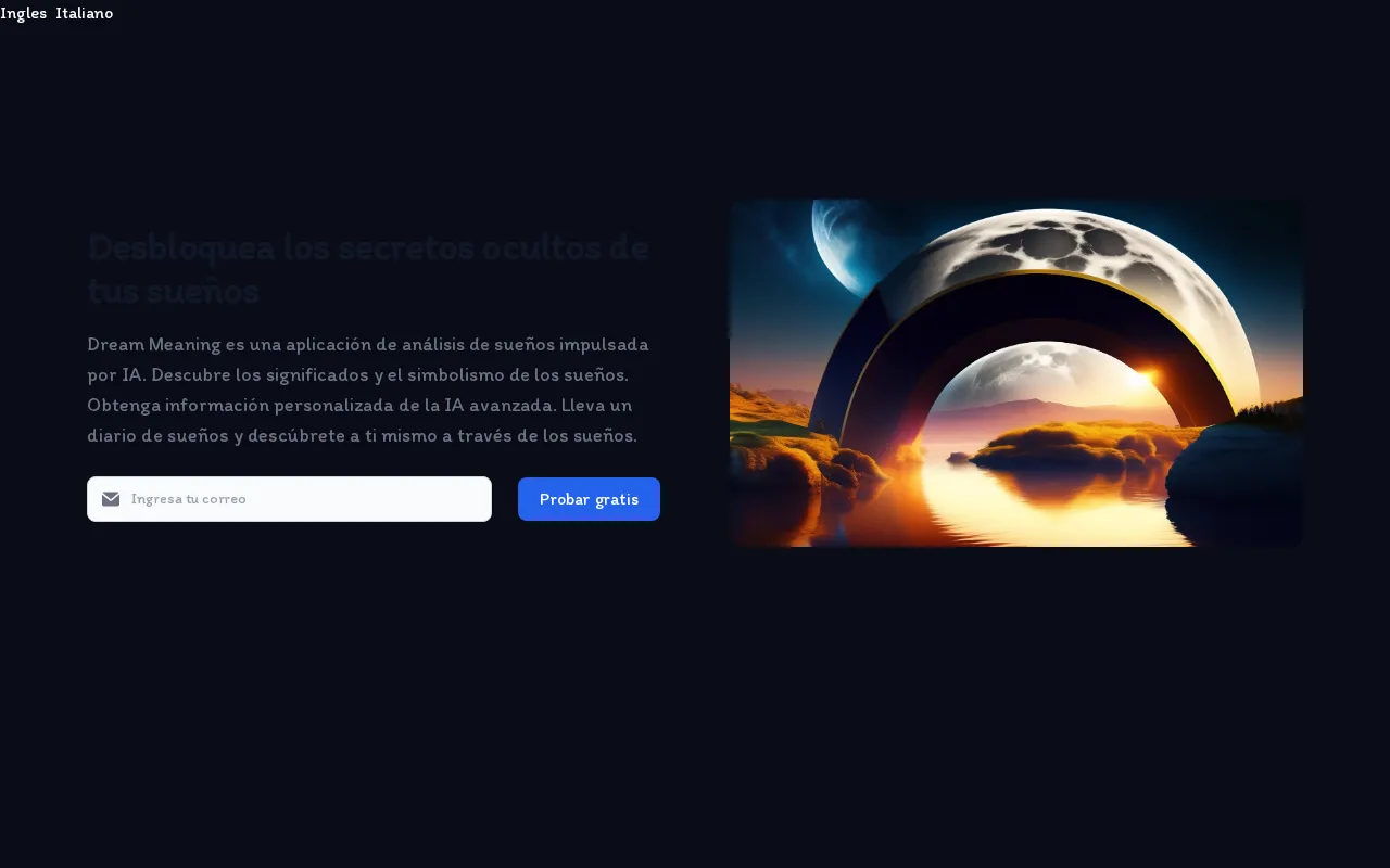 AI Dream Meaning — preview screenshot