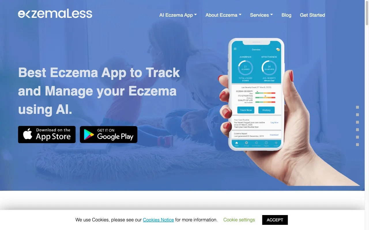 AI Eczema App — preview screenshot