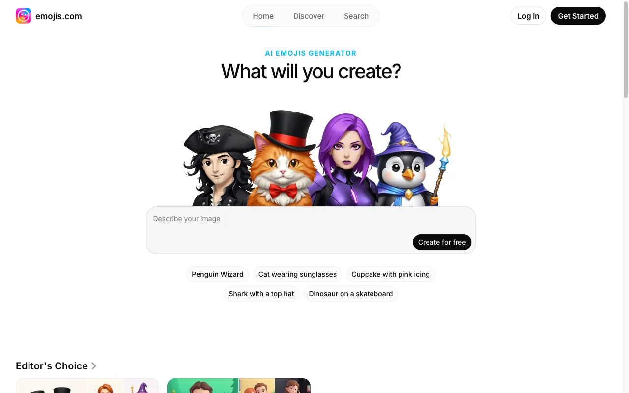 AI Emoji Generator -emojis — preview screenshot
