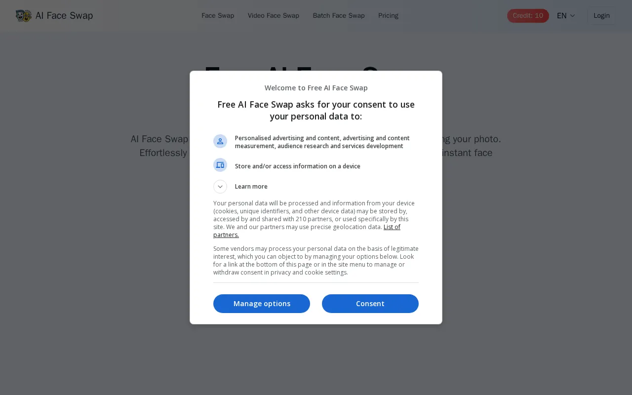AI Face Swap — preview screenshot
