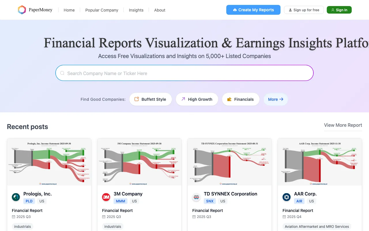 PaperMoney.ai — preview screenshot