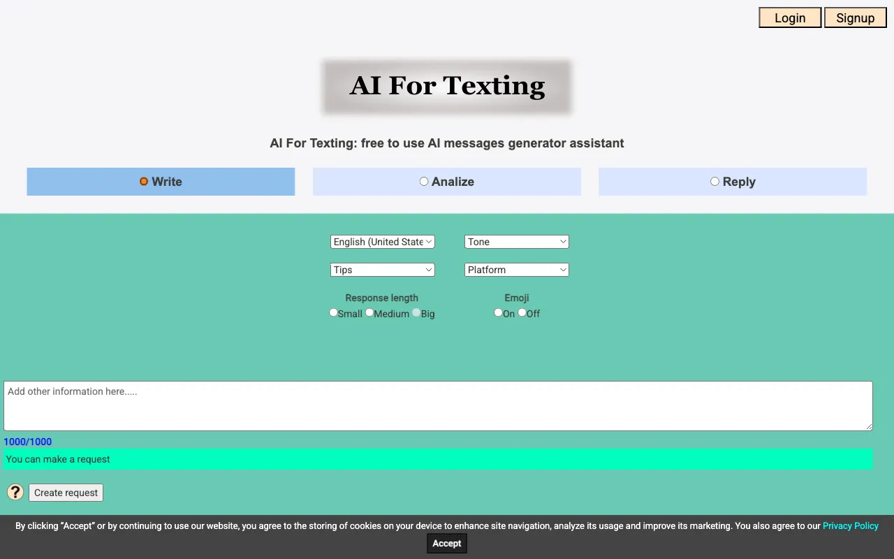 AI For Texting — preview screenshot