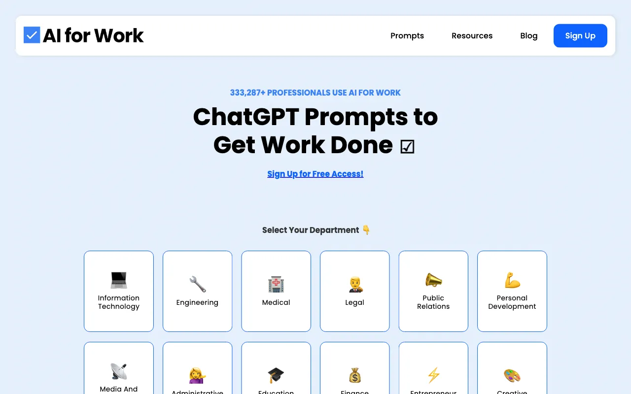 Ai for Work — preview screenshot