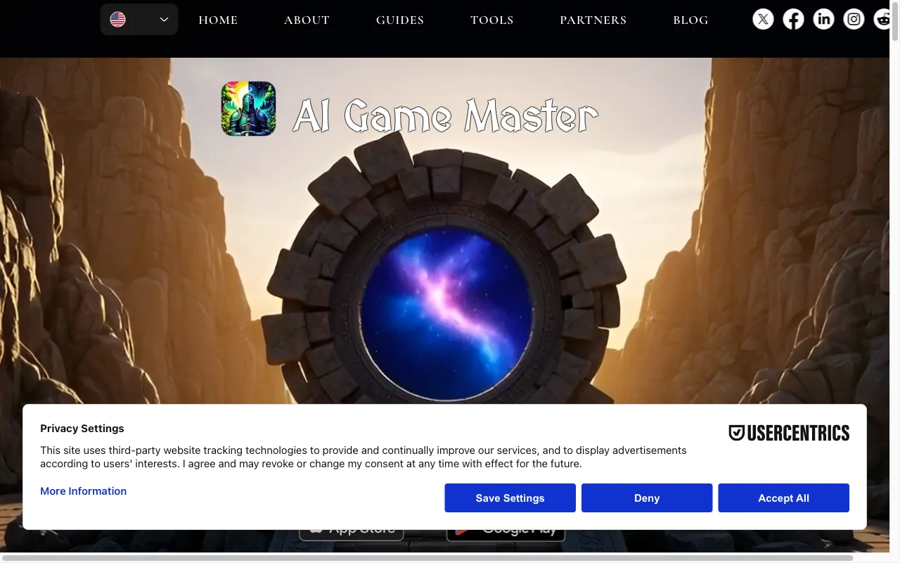 AI Game Master- Dungeon RPG — preview screenshot