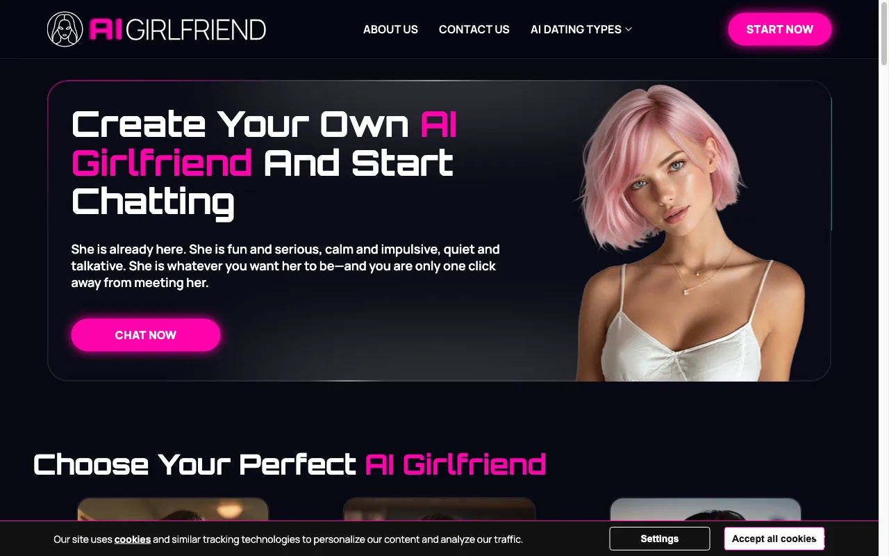 AI-girlfriend — preview screenshot