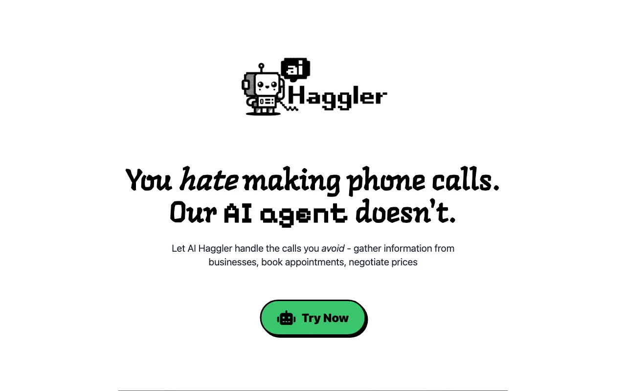 AI Haggler — preview screenshot