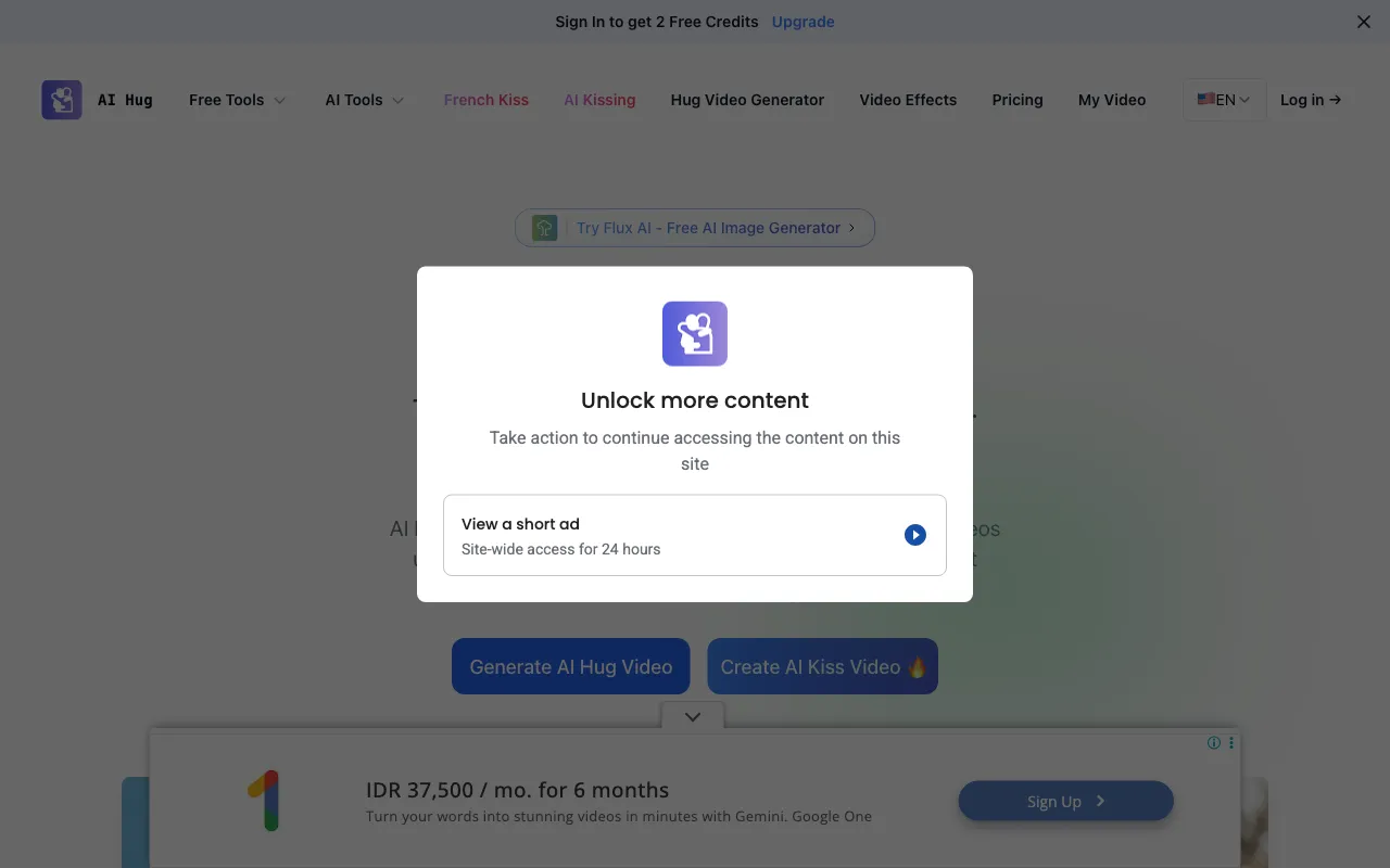 AI Hug — preview screenshot
