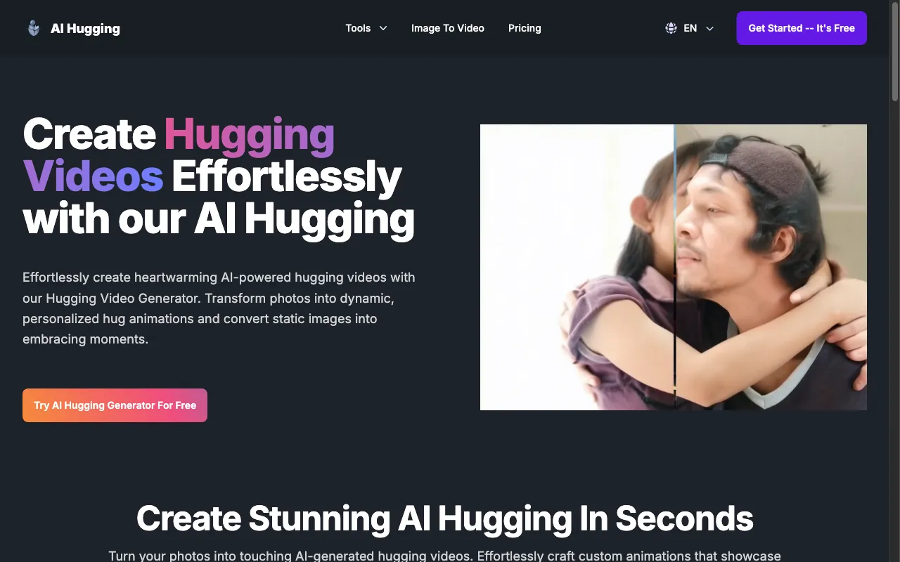 AI Hugging — preview screenshot