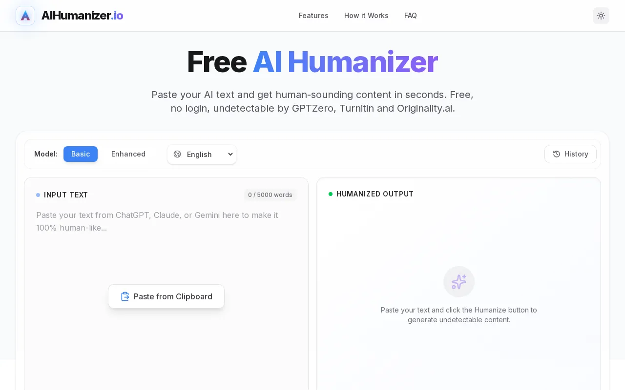 AI Humanizer.io — preview screenshot