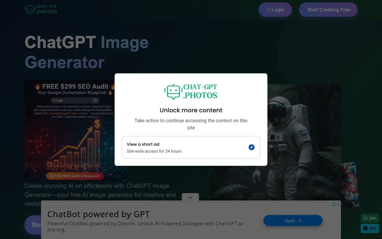 chat-gpt.photos — preview screenshot