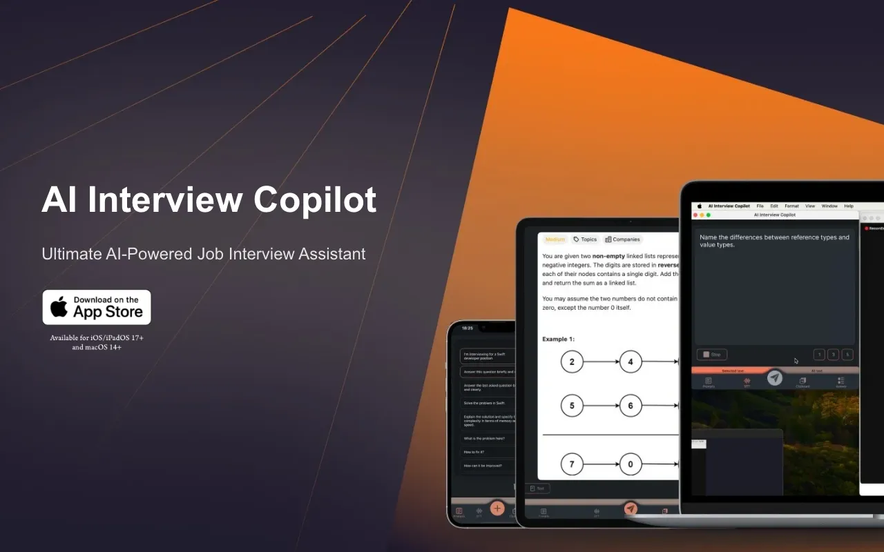 AI Interview Copilot — preview screenshot