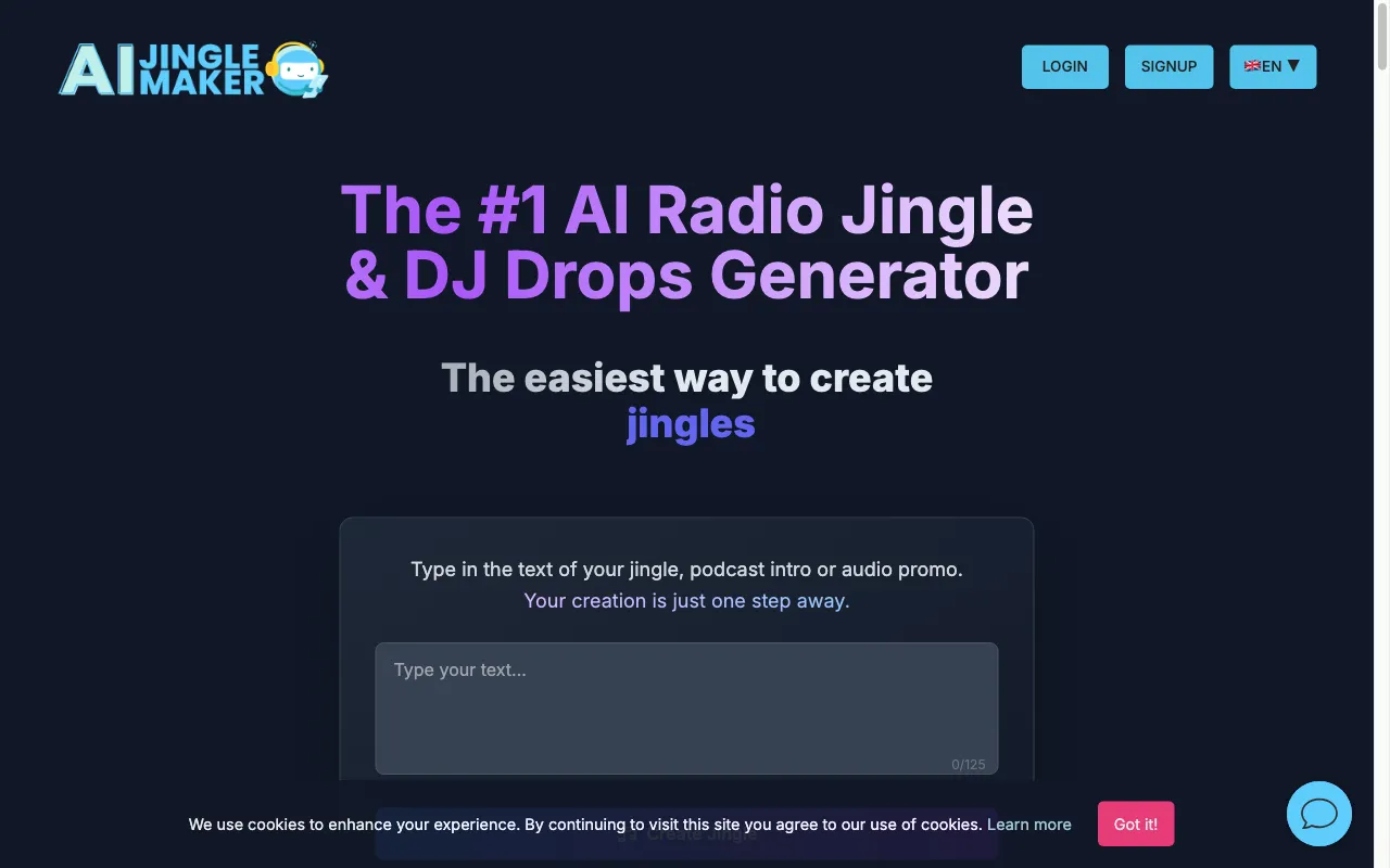 AI Jingle Maker — preview screenshot