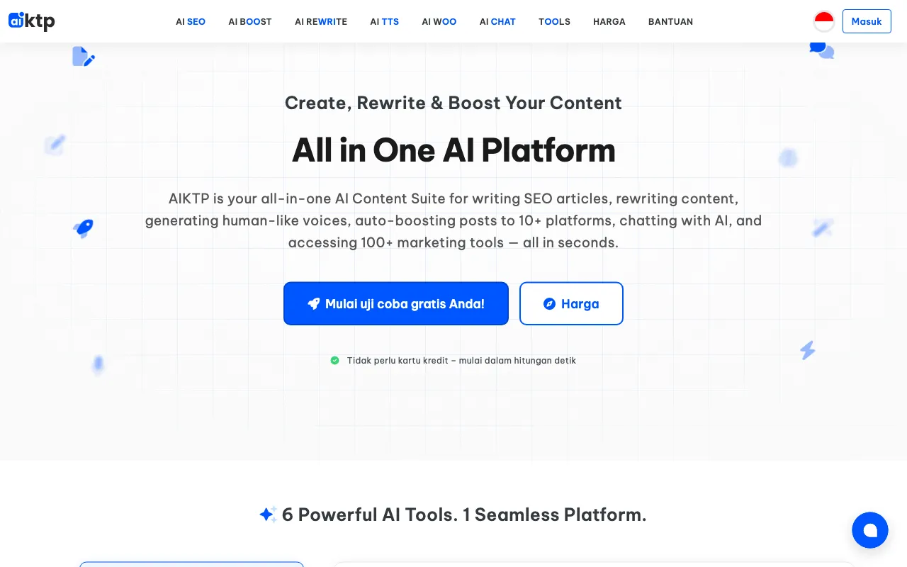 AI Keywords To Posts — preview screenshot