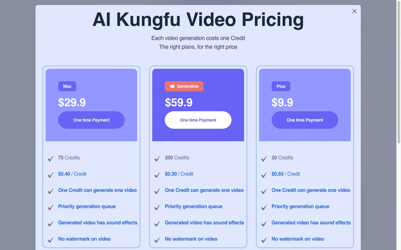 aikungfu.app — preview screenshot